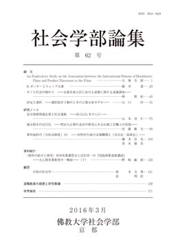 BAKER(佛教大学論文目録リポジトリ)検索結果一覧画面